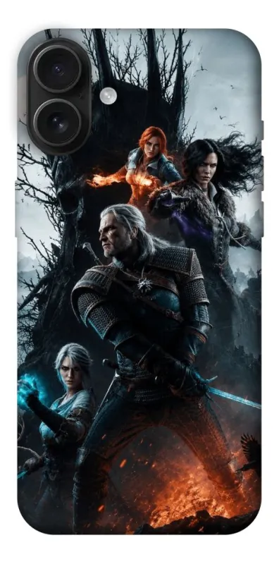 Чехол на Apple iPhone 16 Plus Witcher v2 фото 1 из 1