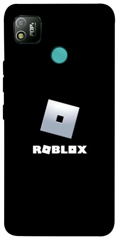 Чохол на TECNO POP 4 Roblox logo black фото 1 з 1