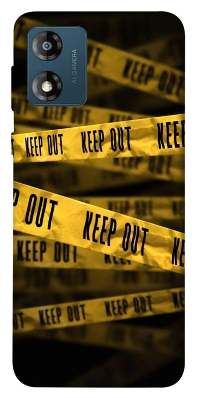 Чохол на Motorola Moto E13 keep out фото 1 з 1