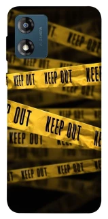 Чехол на Motorola Moto E13 keep out фото 1 из 1