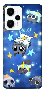 Чехол на Xiaomi Poco F5 / Note 12 Turbo Pebble kitten stars фото 1 из 1