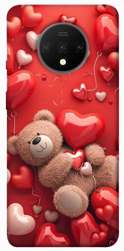 Чохол на OnePlus 7T bear in hearts фото 1 з 1