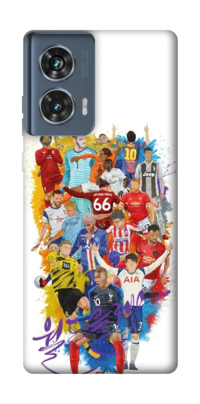 Чехол на Motorola Edge 50 Football Abstract v2 фото 1 из 1