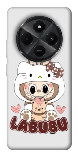 Чехол на Xiaomi Poco C75 Hello Kitty Labubu фото 1 из 1