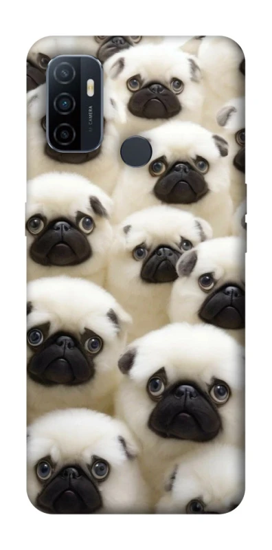 Чохол на Oppo A53 / A32 / A33 Doggy Pug Love фото 1 з 1