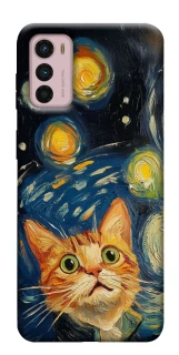 Чохол на Motorola Moto G42 paint cat фото 1 з 1