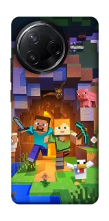 Чехол на Infinix Note 50 Pro Minecraft game фото 1 из 1