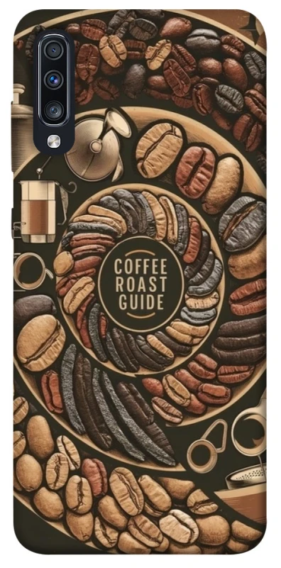 Чохол на Samsung Galaxy A70 (A705F) Coffee roast guide фото 1 з 1