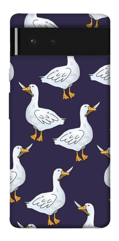 Чохол на Google Pixel 6 Гуси з претензією фото 1 з 1