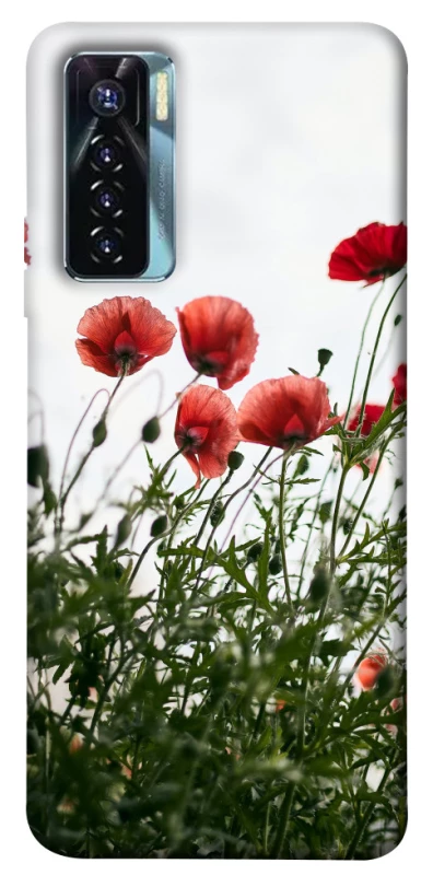 Чохол на TECNO Camon 17 Pro Поле маків фото 1 з 1