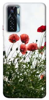 Чехол на TECNO Camon 17 Pro Поле маков фото 1 из 1