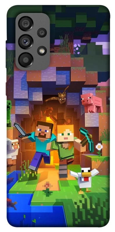 Чохол на Samsung Galaxy A73 5G Minecraft game фото 1 з 1