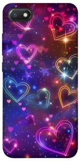Чохол на Xiaomi Redmi 6A Drawn hearts фото 1 з 1