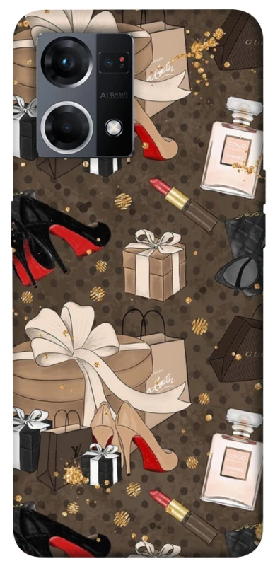 Чехол на Oppo Reno 7 4G Fashion collage ver.1 фото 1 из 1