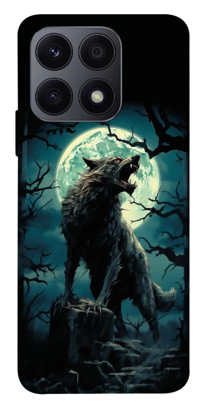 Чохол на Huawei Honor X8a Вовк під місяцем фото 1 з 1