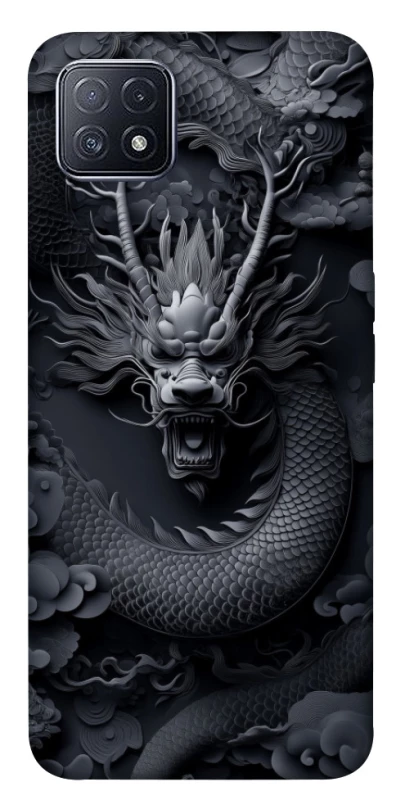 Чехол на Oppo A73 black dragon фото 1 из 1