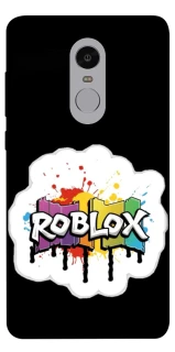 Чехол на Xiaomi Redmi Note 4X / Note 4 (Snapdragon) Roblox logo ver.2 фото 1 из 1