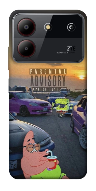 Чохол на ZTE Blade A54 4G Патрік на перегонах фото 1 з 1