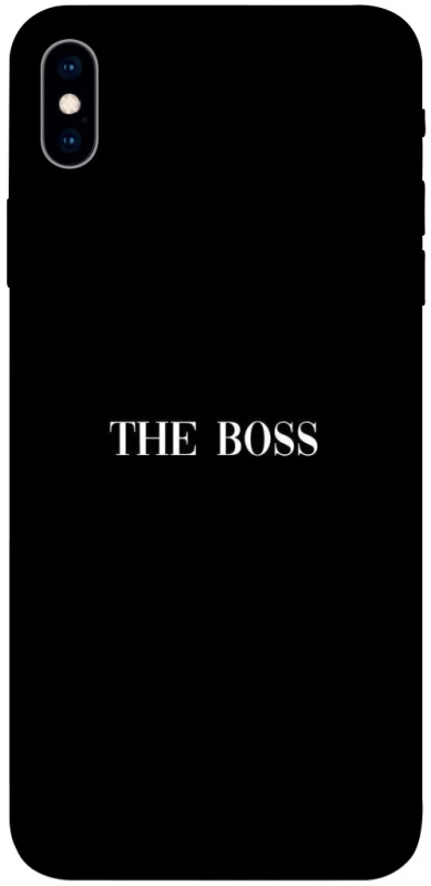 Чохол на Apple iPhone XS Max (6.5") The boss фото 1 з 1