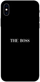 Чохол на Apple iPhone XS Max (6.5") The boss фото 1 з 1