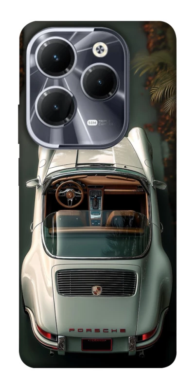 Чехол на Infinix Hot 40 White porsche фото 1 из 1