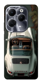 Чехол на Infinix Hot 40 White porsche фото 1 из 1