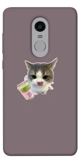 Чохол на Xiaomi Redmi Note 4X / Note 4 (Snapdragon) cat matcha фото 1 з 1