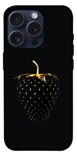 Чехол на Apple iPhone 15 Pro (6.1") Черная клубника фото 1 из 1