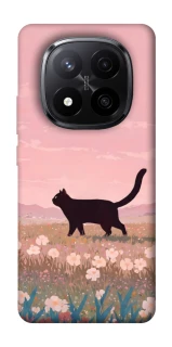 Чехол на Xiaomi Redmi Note 14 Pro+ 5G cat on a field фото 1 из 1