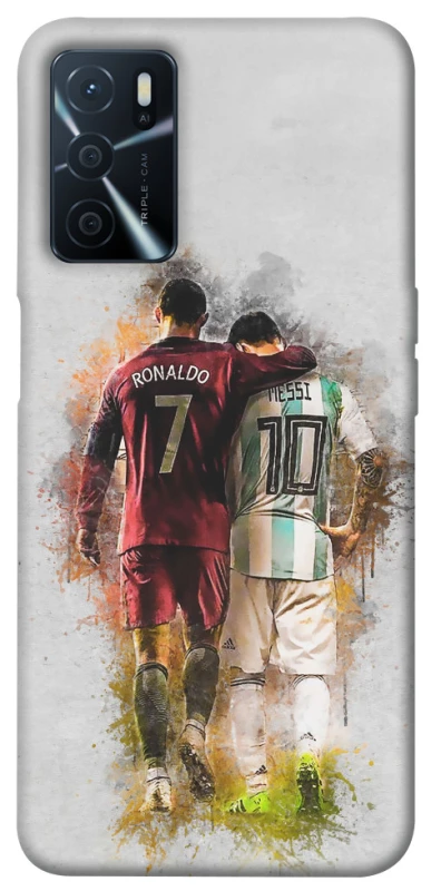 Чохол на Oppo A54s Ronaldo та Messi фото 1 з 1