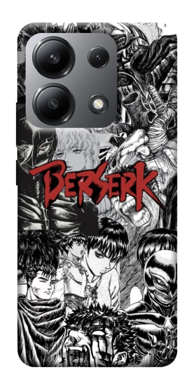 Чохол на Xiaomi Redmi Note 13 4G Berserk Collage фото 1 з 1