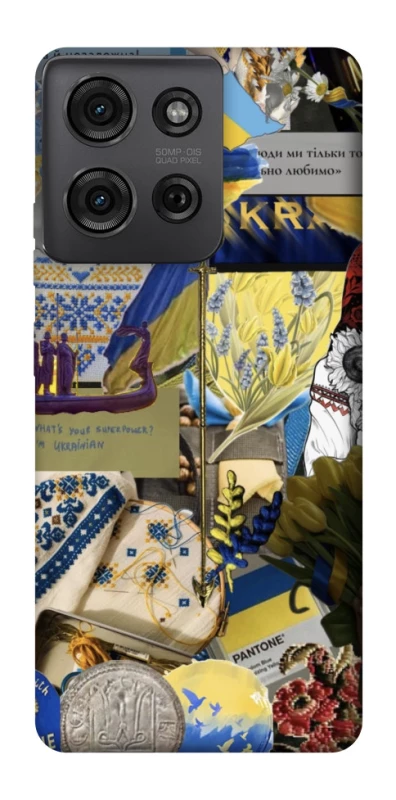 Чохол на Motorola Moto G75 Ukraine style ver.7 фото 1 з 1