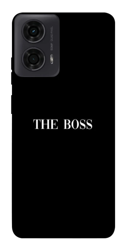 Чохол на Motorola Moto G24 The boss фото 1 з 1