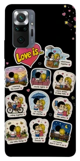Чехол на Xiaomi Redmi Note 10 Pro Love is ver.4 фото 1 из 1