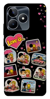 Чехол на Realme C53 Love is ver.3 фото 1 из 1