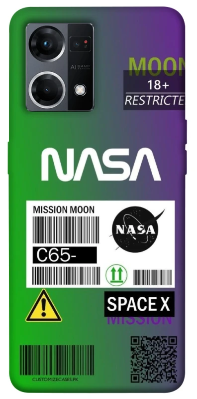 Чехол на Oppo Reno 7 4G NASA ver.2 фото 1 из 1