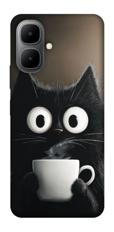 Чохол на Infinix Smart 10 morning cat фото 1 з 1
