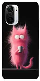 Чехол на Xiaomi Redmi K40 / K40 Pro / K40 Pro+ / Poco F3 Розовый котёнок фото 1 из 1