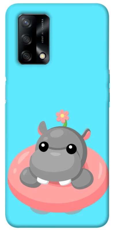 Чехол на Oppo A74 4G Adopt Me Hippo Floatie фото 1 из 1