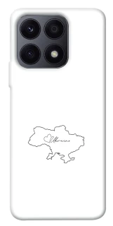Чохол на Huawei Honor X8a Ukraine map фото 1 з 1