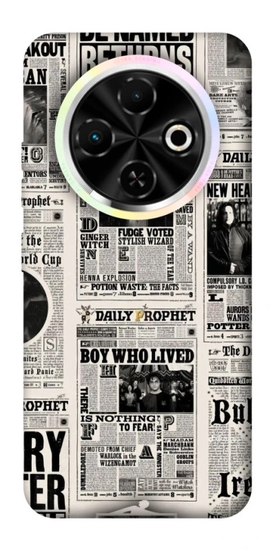 Чохол на TECNO Spark 30C Harry Potter newspaper фото 1 з 1