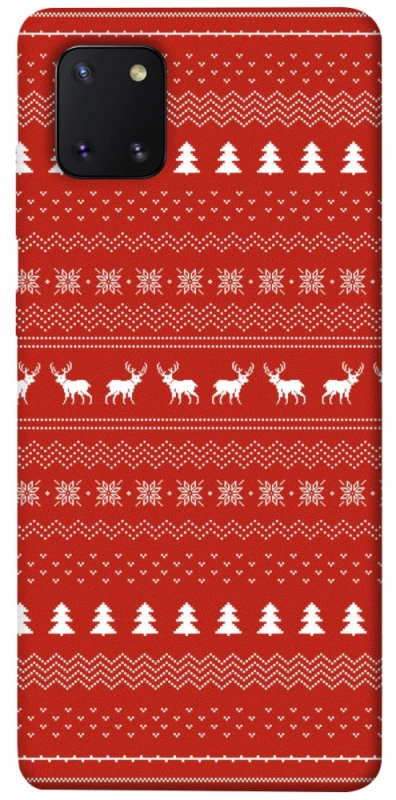 Чехол на Samsung Galaxy Note 10 Lite (A81) Новогодний v12 фото 1 из 1