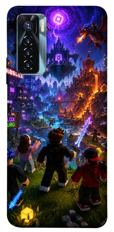 Чохол на TECNO Camon 17 Pro Roblox aesthetics ver.12 фото 1 з 1