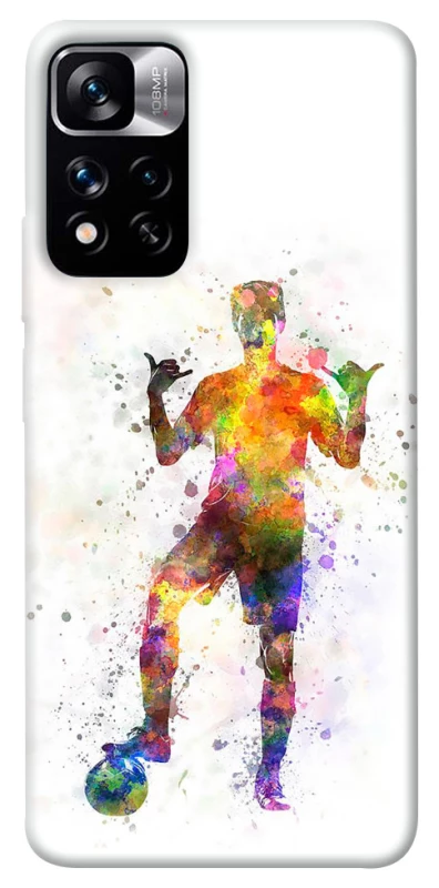 Чохол на Xiaomi Redmi Note 11 5G Football Player v3 фото 1 з 1