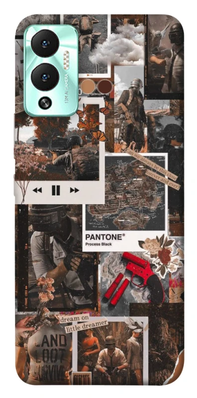 Чохол на Infinix Hot 12 Play PUBG Collage фото 1 з 1