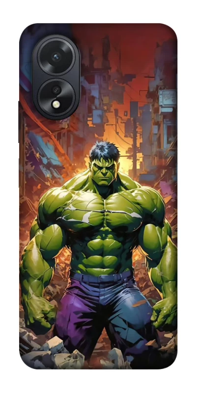 Чехол на Oppo A38 Hulk фото 1 из 1