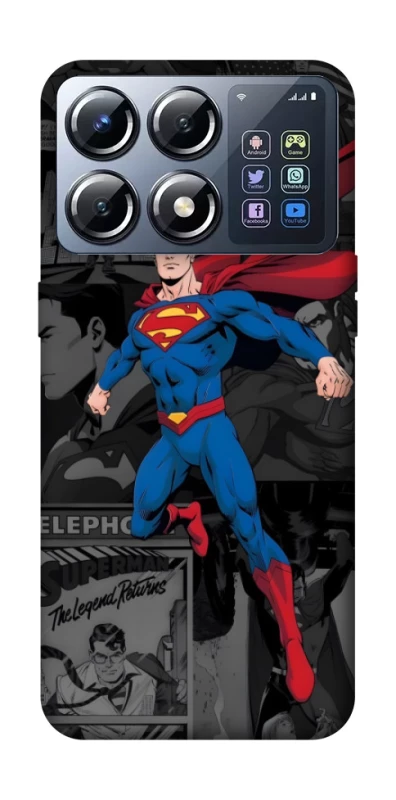 Чехол на Xiaomi POCO X8 Pro superman comics фото 1 из 1