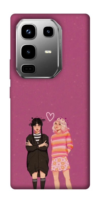 Чохол на Infinix Note 50 Pro Raven & Rainbow Wednesday фото 1 з 1