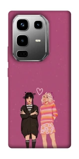 Чохол на Infinix Note 50 Pro Raven & Rainbow Wednesday фото 1 з 1