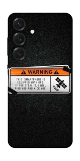 Чехол на Samsung Galaxy S26 Edge Warning фото 1 из 1